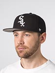 Бейсболка 47 BRAND арт. B-SRS06WBP-BKA Chicago White Sox MLB (черный)